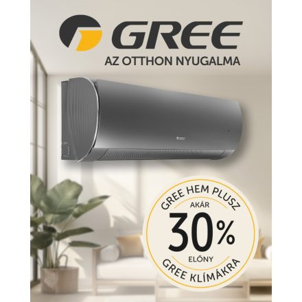 GREE DARK X INVERTER 2,7 KW - 5,3 KW KLÍMA SZETT