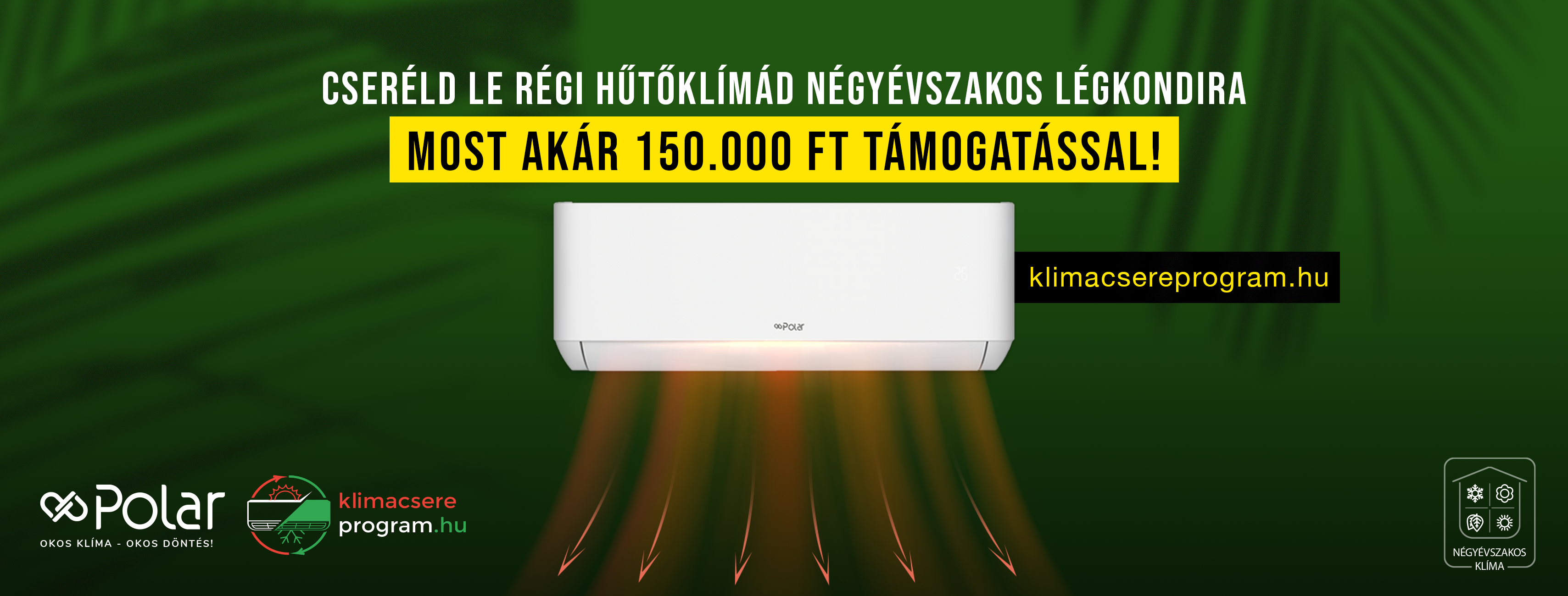 Klímacsere támogatással!